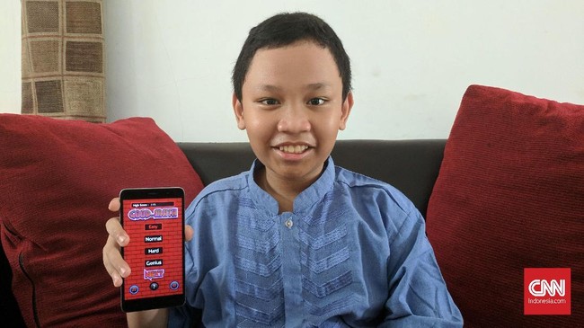 Muhammad Hafizh Bayhaqi mengembangkan aplikasi Good Math untuk 'menularkan virus' kegemarannya terhadap pelajaran matematika.