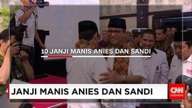 10 Janji Anies dan Sandi