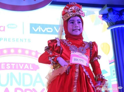 Parade Gaya Peserta Hijab Hunt Kids