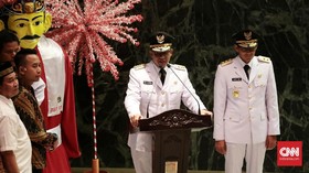 Anies: Pengelolaan Teluk dan Pulau Bukan untuk Satu Korporasi