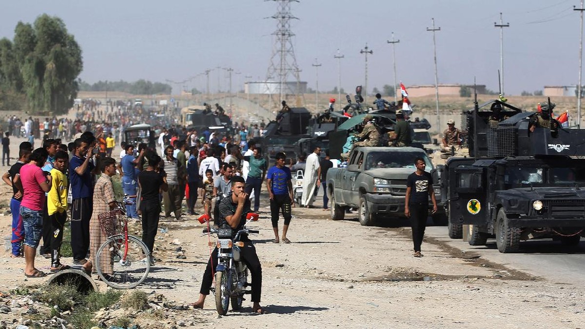 FOTO: Perebutan Kirkuk oleh Irak, Ujung Referendum Kurdistan