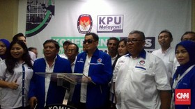 Mertua Olla Ramlan Pimpin PPPI Daftar Peserta Pemilu