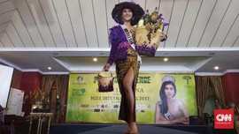Kostum Nasional Mbok Jamu Siap Curi Hati Miss International