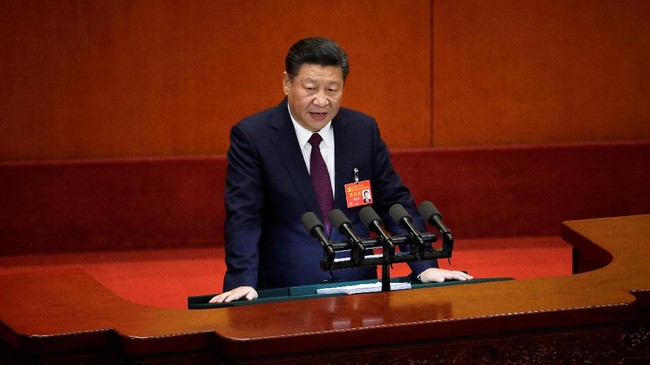 Presiden Xi Jinping bertekad akan membangun militer China hingga bisa mencapai taraf kelas dunia pada 2050.
