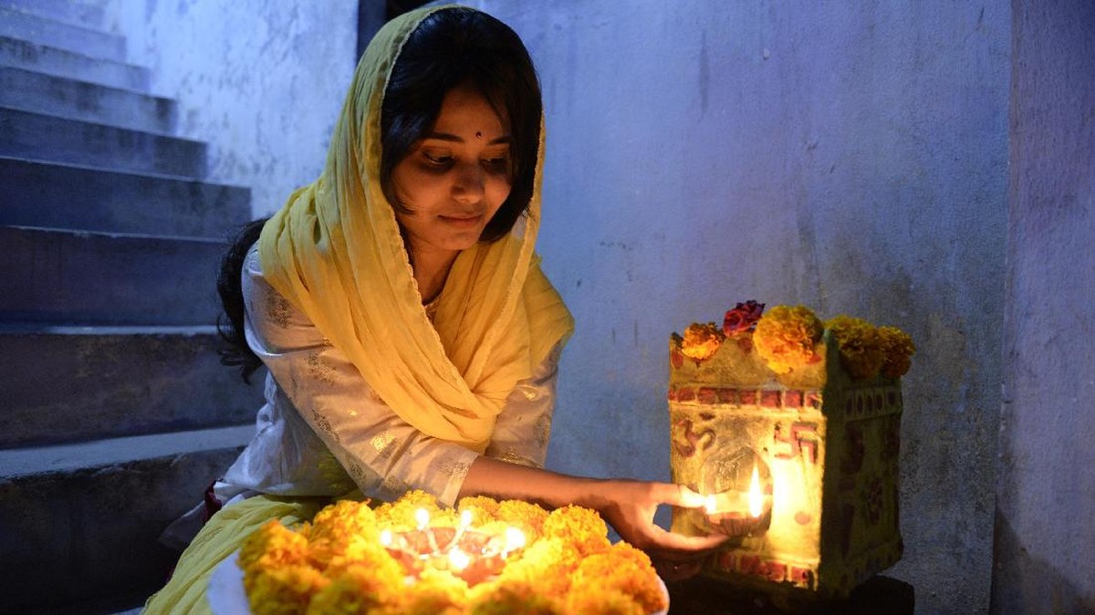 FOTO: Ulang Tahun Cahaya Masyarakat India
