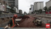 FOTO: Pembangunan Konstruksi MRT Capai 80 Persen MRT akan menjadi salah satu wajah baru Jakarta. Saat ini, pembangunan konstruksi fase 1 dengan rute Lebak Bulus-Bundaran HI, sudah mencapai 80 persen.