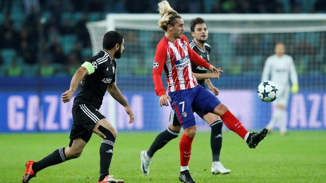 Atletico Madrid gagal memenuhi ambisi mencuri tiga poin di markas klub Azerbaijan, Qarabag FK, Rabu (18/10). Kedua tim bermain imbang tanpa gol.