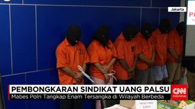 Mabes Polri Bongkar Sindikat Uang Palsu