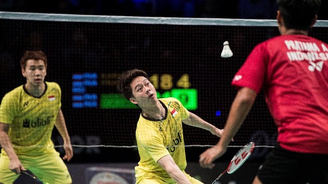 Final kejuaraan Denmark Terbuka merupakan laga puncak keenam yang akan dijalani Kevin Sanjaya Sukamuljo/Marcus Fernaldi Gideon.