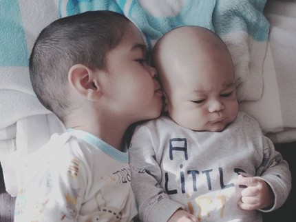 Aih, Lucunya Dua Anak Alyssa Soebandono
