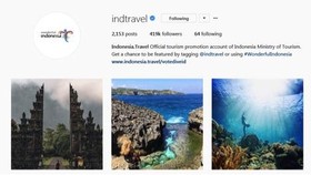 Kemenpar Gelar Foto Crossborder di Instagram