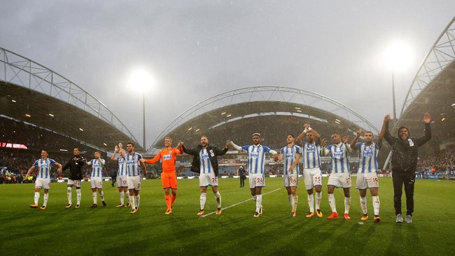 FOTO: Manchester United Dikalahkan Huddersfield Town