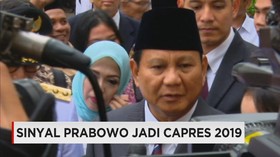 Prabowo Beri Sinyal Maju ke Pilpres 2019