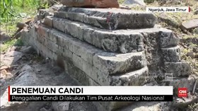 VIDEO: Candi Zaman Majapahit yang Ditemukan Mulai Diteliti