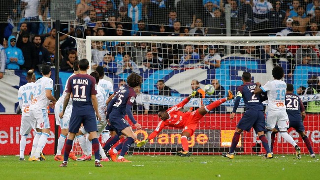 Duel Le Classique antara Olympique Marseille dan Paris Saint-Germain yang berlangsung di pekan ke-10 Ligue 1, Minggu (22/10), berakhir tanpa pemenang.