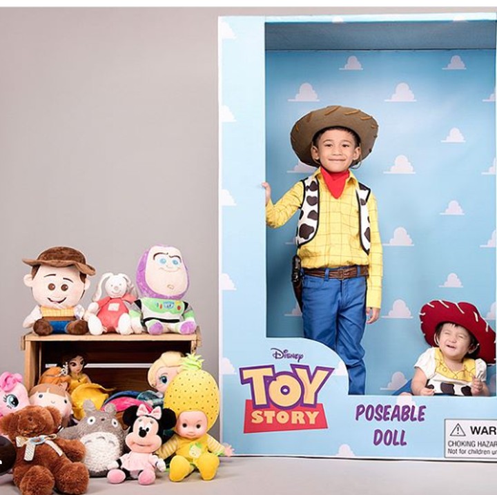 <p>Wah, Abhi memakai kostum Sheriff Woody. (Foto: Instagram @littlehugsphotography)</p>