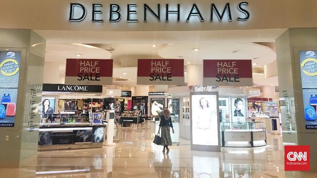 Perusahaan ritel raksasa Inggris, Debenhams, menutup usahanya secara permanen.