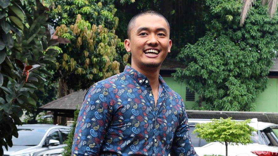 Uus Komedian Uus saat ditemui di Polda Metro Jaya.