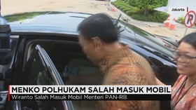 Ketika Menko Polhukam Salah Masuk Mobil