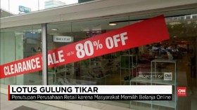 Video: Lotus Department Store Tutup Seluruh Lapak Akhir Bulan
