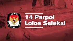 Sebanyak 14 Parpol Lolos Seleksi Administrasi KPU