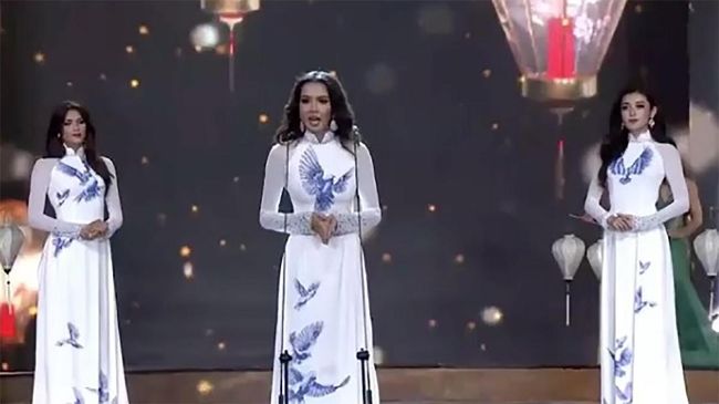 Maria Jose Lora dari Peru berhasil menjadi Miss Grand International 2017, pada malam final di Vietnam, Rabu (25/10).