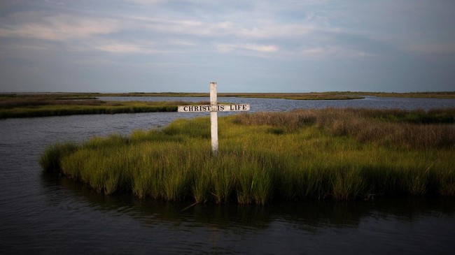 FOTO: Tangier Island dan 'Mitos' Pemanasan Global
