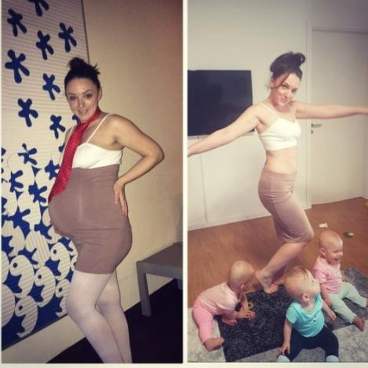 <p>Bahagia banget ya bunda yang satu ini dengan 'triplets' kecilnya. (Foto: Instagram/life_with_triplets)</p>