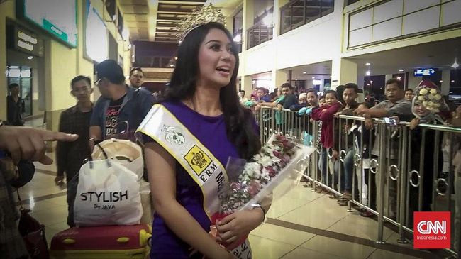 Wakil Indonesia di ajang Miss Global Beauty Queen 2017 mengungkapkan kekecewaannya setelah namanya tak disebut sebagai pemenang beberapa kategori.