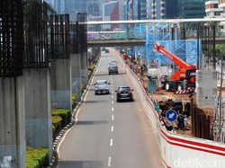 PKB DKI Minta Pemprov Cabut Tiang Konstruksi Monorel Jakarta