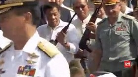 VIDEO: Duterte Saksikan Kesepakatan Milter Filipina-Rusia