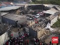 Percikan Las Diduga Penyebab Kebakaran Pabrik Kembang Api