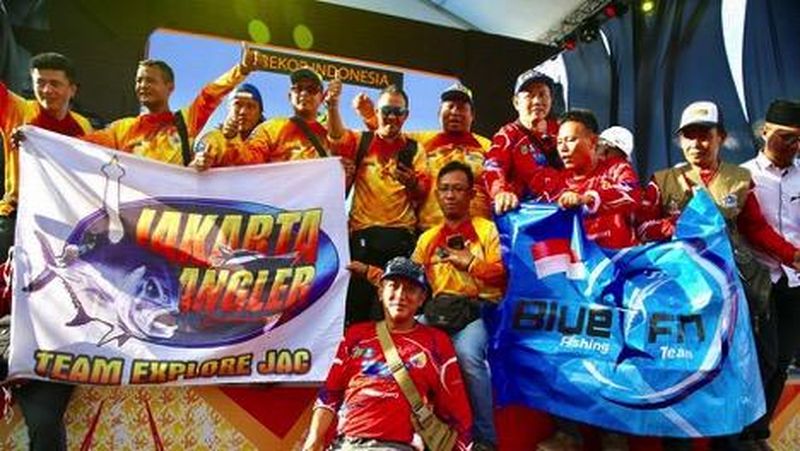 Menteri Koordinator Kemaritiman Luhut Binsar Panjaitan secara resmi membuka perhelatan Widi International Fishing Tournament 2017.