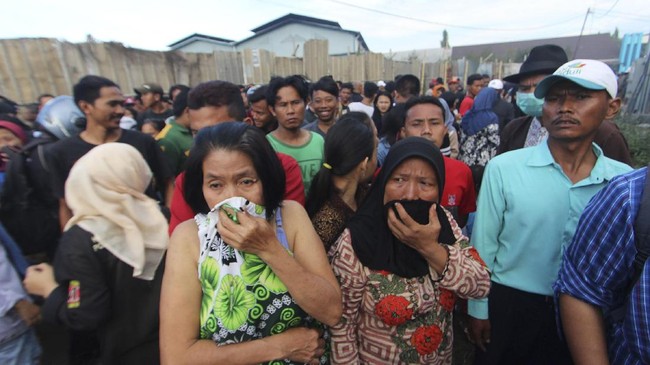FOTO: Kebakaran Gudang kembang Api di Tangerang