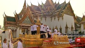 VIDEO: Prosesi Pemakaman Raja Thailand
