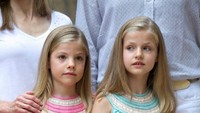 Cantiknya Leonor dan Sofia, Princess Cilik dari Kerajaan Spanyol