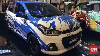 Chevrolet Spark Jadi Medium Kreatif Bertema Khas Indonesia