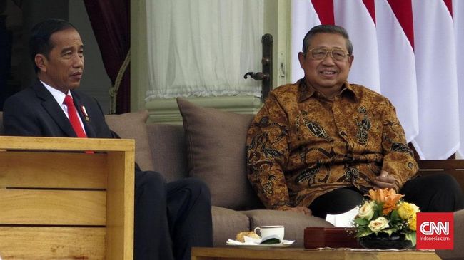 SBY Dadakan Temui Jokowi di Istana Merdeka