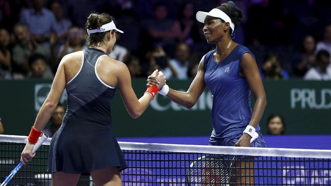 FOTO: Garbine Muguruza Gagal Rebut Gelar 'Ratu Tenis'