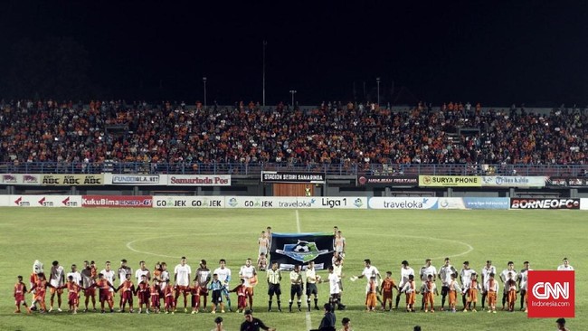 Persija Jakarta sempat tertinggal 0-1 sebelum berbalik memimpin 2-1 atas Pusamania Borneo FC dalam lanjutan  Liga 1.