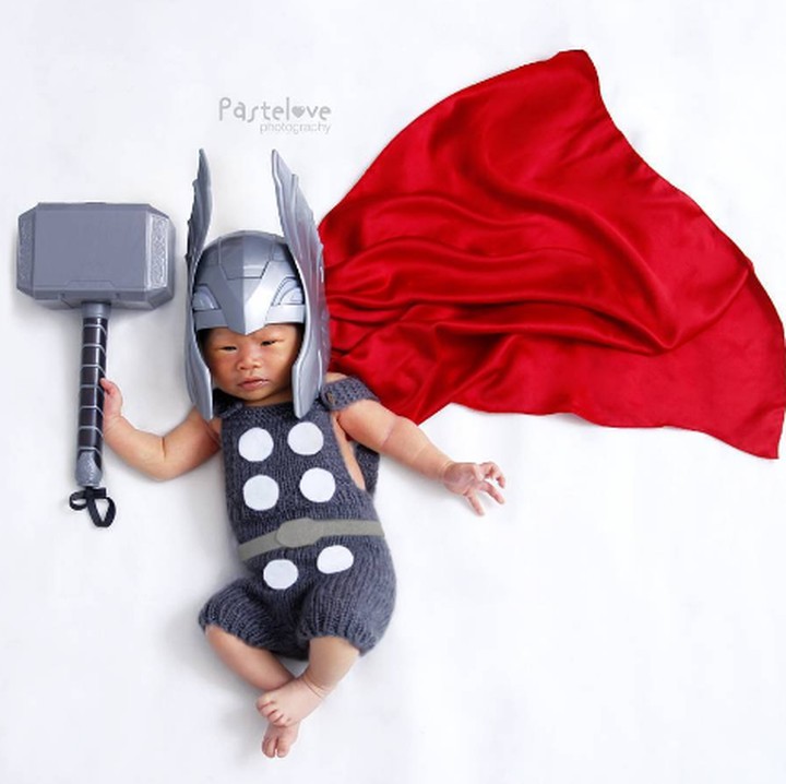 Mungkin seperti ini ya, Bun, saat Thor masih bayi. (Foto: Instagram @babypastelove)
