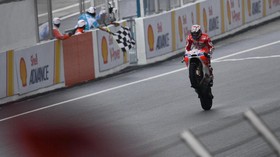 FOTO: Dovizioso Rusak Pesta Marquez di MotoGP Malaysia