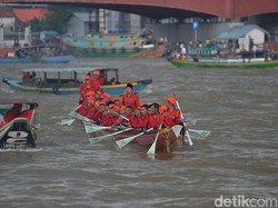 Festival Perahu Bidar di Sungai Musi Ditargetkan 60 Ribu Penonton