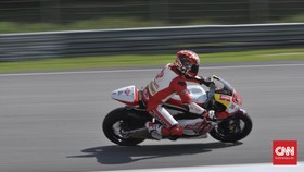 Dimas Ekky Gagal Finis di Moto2 Malaysia