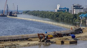 Proyek Tanggul Laut Jakarta 4,5 Km Rampung Agustus 2018