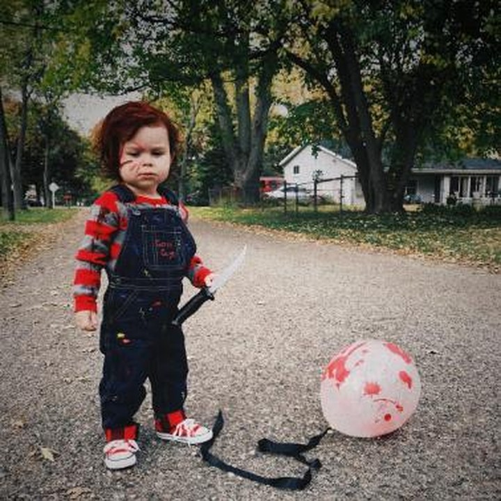 Mau jadi boneka seram kok malah menggemaskan ya. (Foto: Instagram/jordynpopour)
