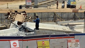 Polisi Ungkap Kronologi Patahnya Girder Tol Antasari-Depok