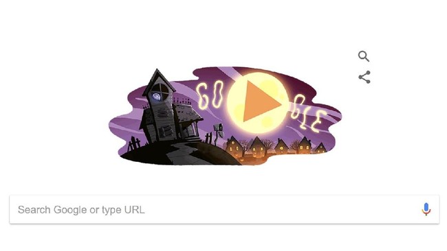 Tahun ini Google membuat video animasi pendek yang manis untuk memeriahkan perayaan Halloween tahun ini.