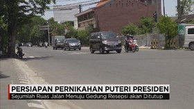 Jelang Pernikahan Putri Jokowi