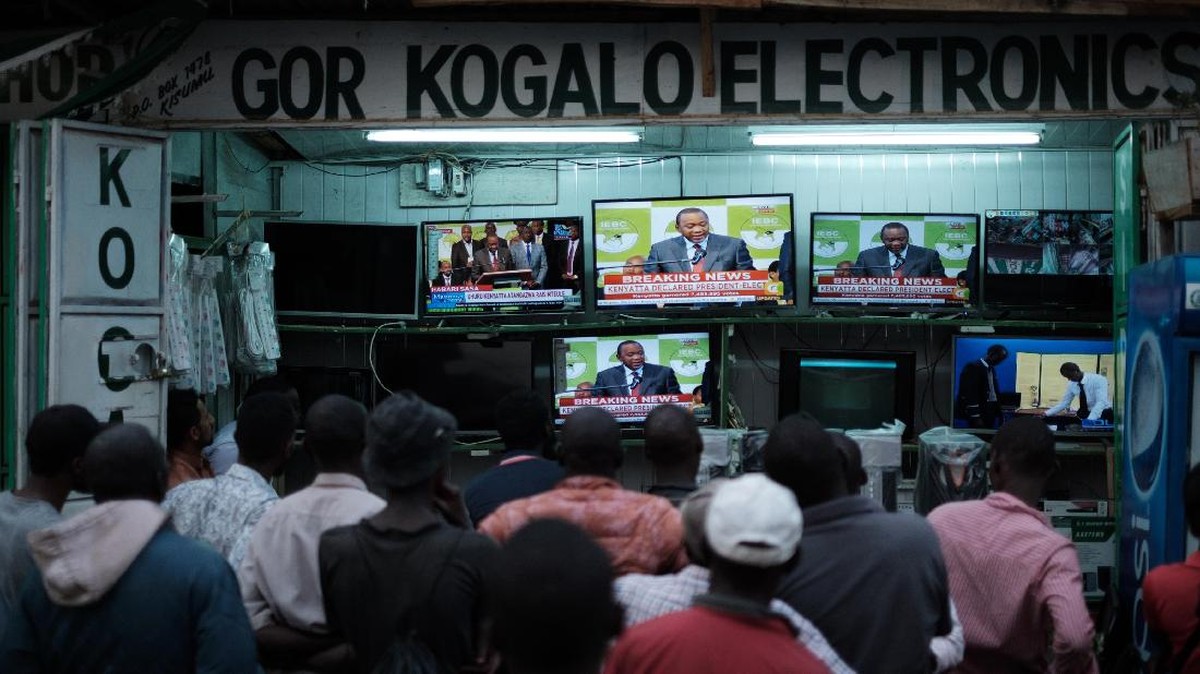FOTO: Saat Demokrasi Berujung Friksi di Kenya